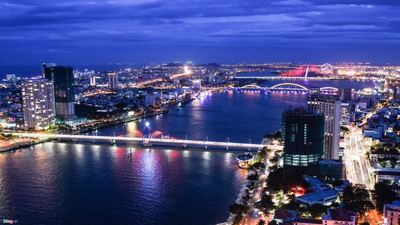Cầu sông Hàn ở Đà Nẵng