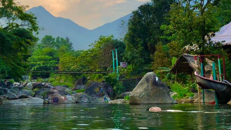 khu du lịch suối lương