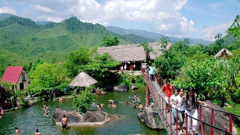 khu du lịch suối lương