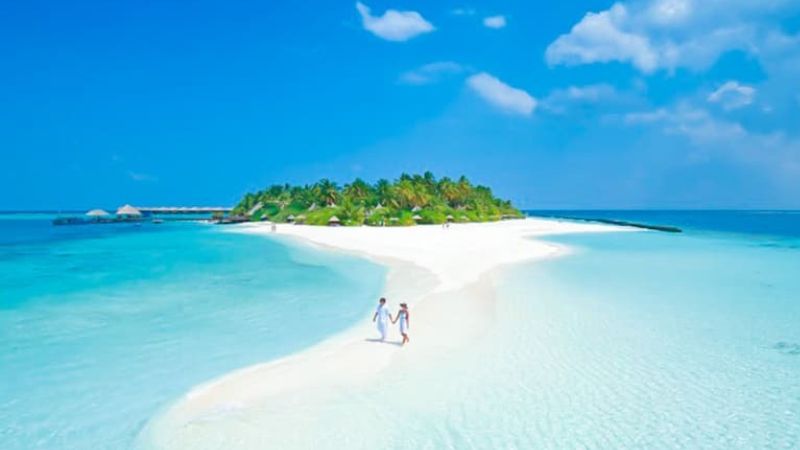 Đến đảo Điệp Sơn Nha Trang khám phá con đường đi bộ xuyên biển